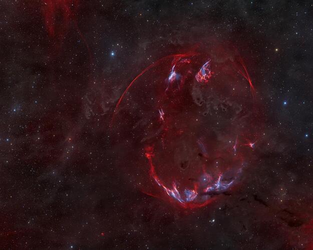 SNR G156.2+5.7, a Faint Supernova Remnant in Auriga © Bray Falls - Astronomy Photographer of the Year 2024 Stars and Nebulae