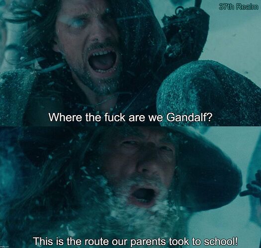 LOTR parents route