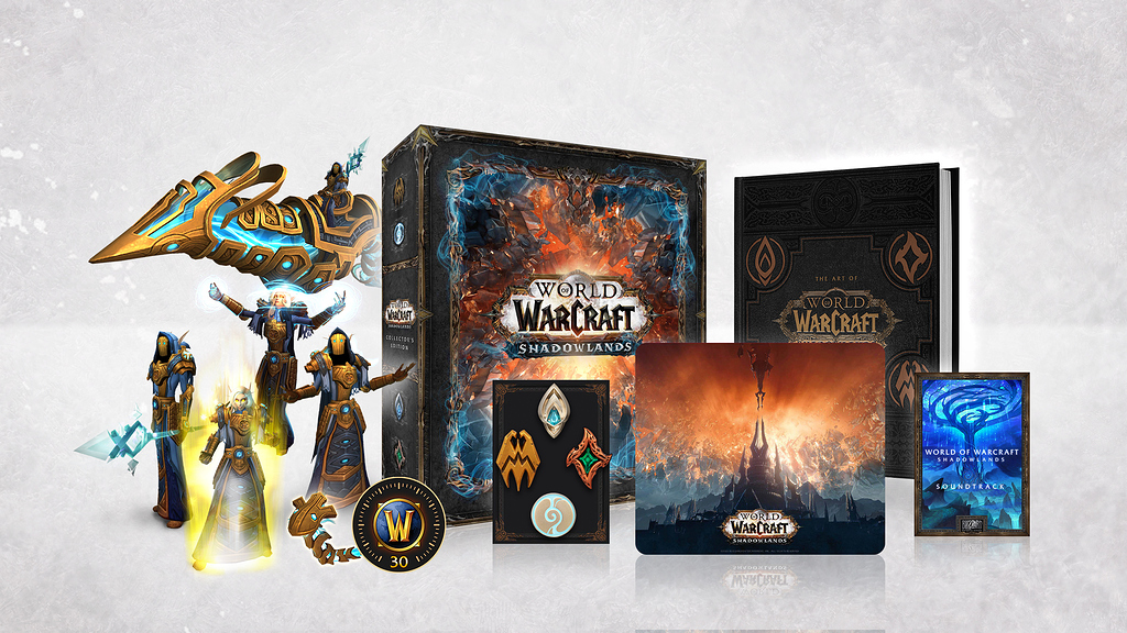 World of warcraft shadowlands pc/mac collector's edition - World of