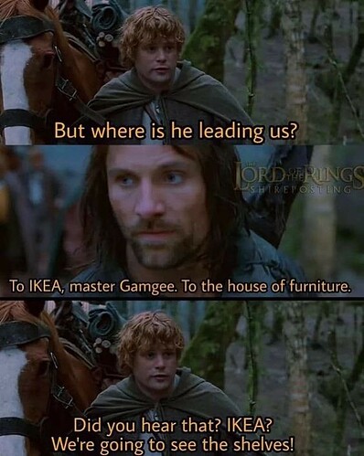 LOTR corny