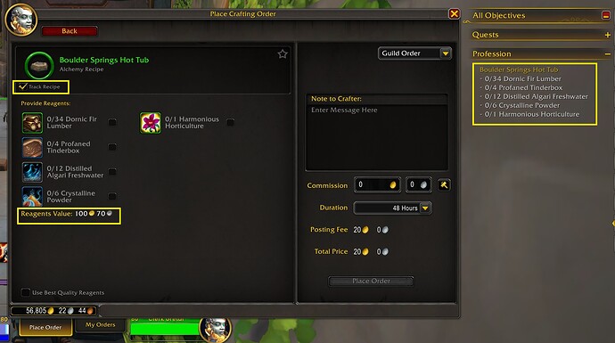 Decor Crafting Hot Tub