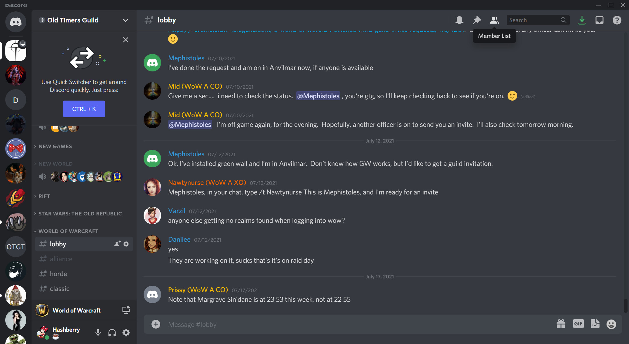 How To Poke On Discord Discord Roles and Clean-up - Feedback and Suggestions - Old Timers Guild