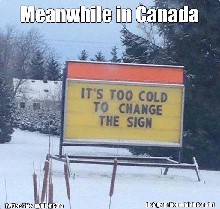 nice canadians meme